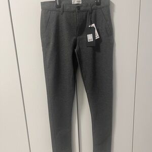 Solid Charcoal pants  for Men